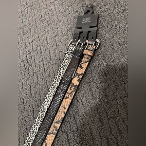 NWT Buckle Belts (3 pack)